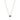 Oval Blue Sapphire Necklace - Magpie Jewellery