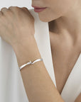 Torun 18K and Silver Bangle - Magpie Jewellery