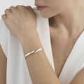 Torun 18K and Silver Bangle - Magpie Jewellery