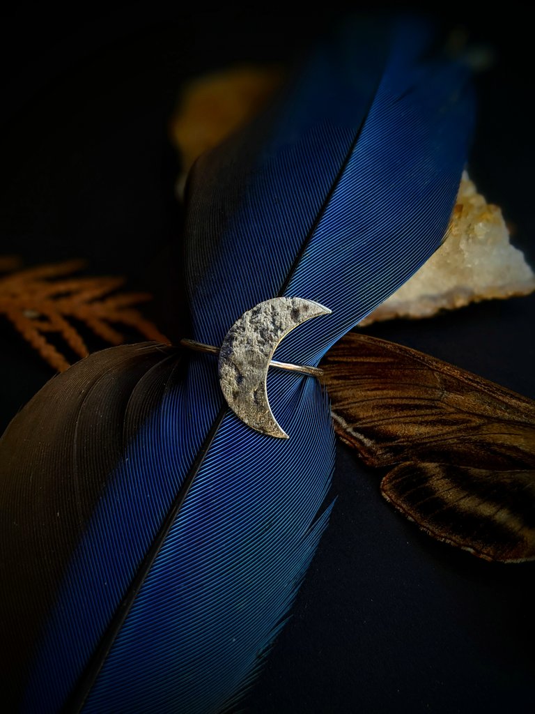 Statement Stacking Moon Ring - Magpie Jewellery