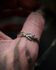 Cast Cedar Ring - Magpie Jewellery