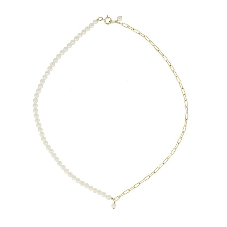 Pearl Chain Link Choker | Magpie Jewellery