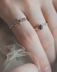 Sapphire Winter Waltz Ring - Magpie Jewellery