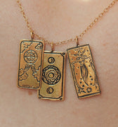 The Star Tarot Card Necklace - Magpie Jewellery