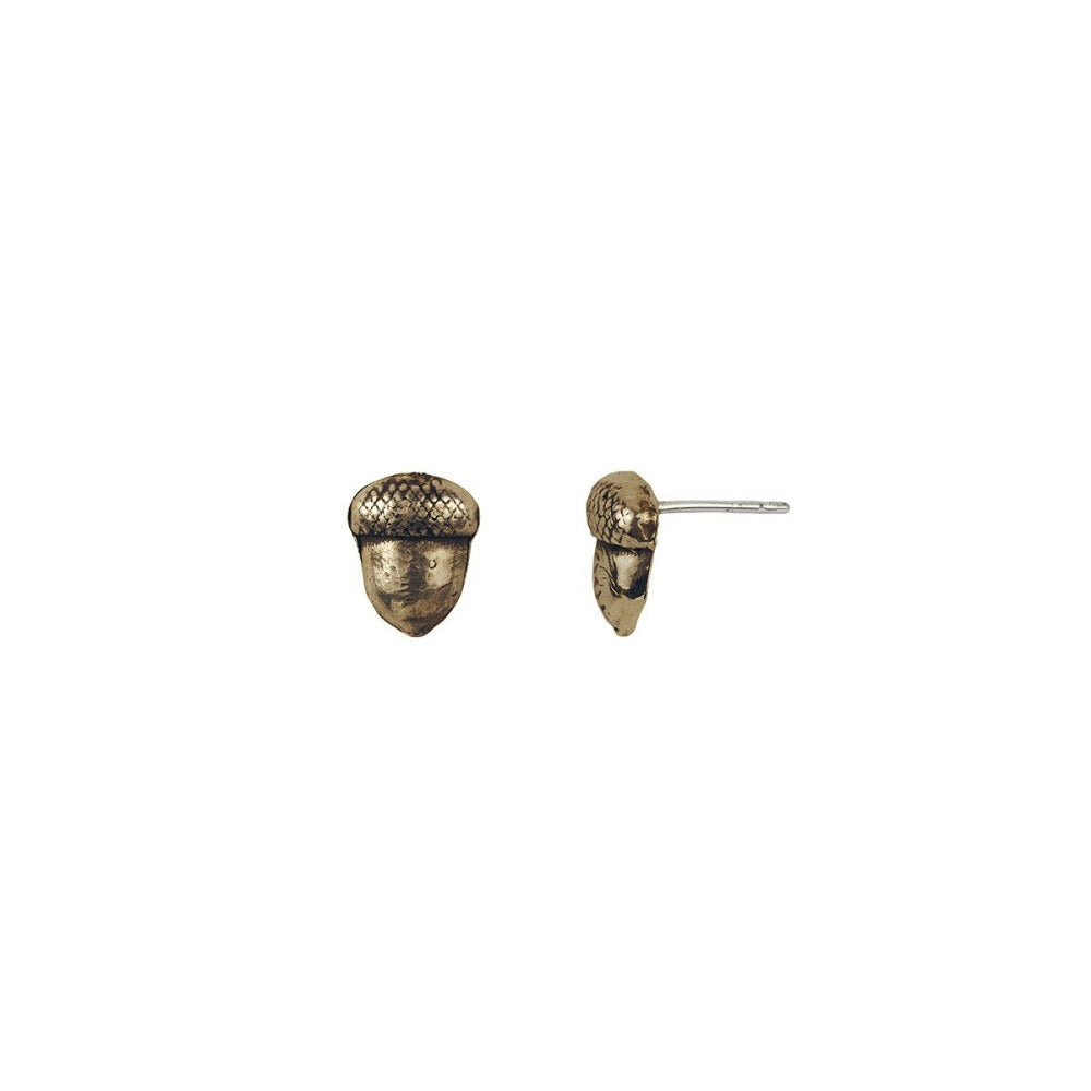 Acorn Symbol Studs - Magpie Jewellery