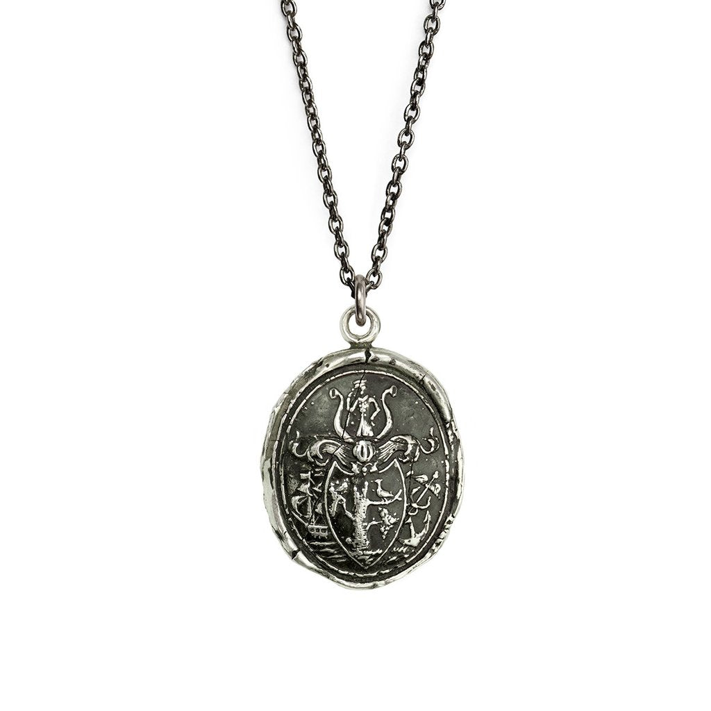 Adventure Talisman Silver Medium Cable Chain | Magpie Jewellery