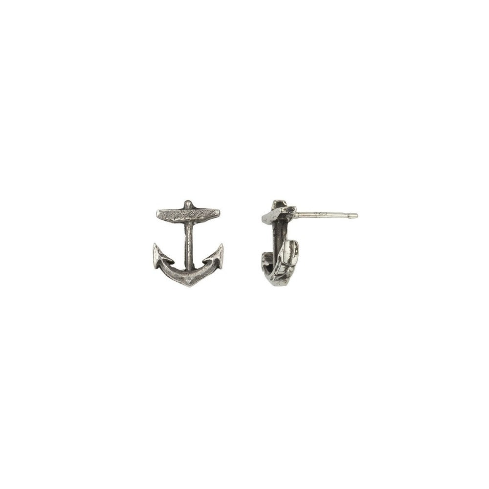 Anchor Symbol Studs - Magpie Jewellery