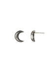 Crescent Moon Symbol Studs - Magpie Jewellery
