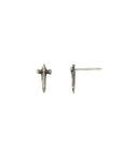 Dagger Symbol Studs - Magpie Jewellery