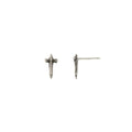Dagger Symbol Studs - Magpie Jewellery