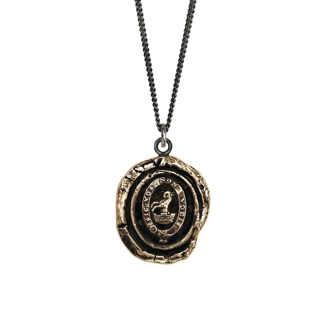 Devoted Father Talisman Bronze | Magpie Jewellery
