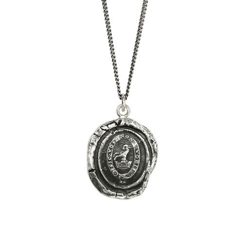 Devoted Father Talisman Silver | Magpie Jewellery