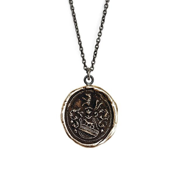 Heart of the Wolf Talisman-Bronze