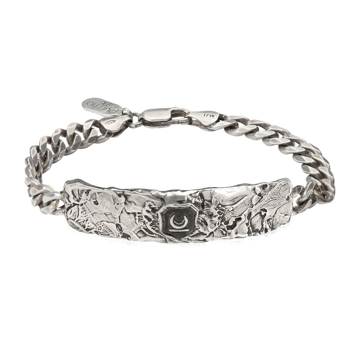 New Beginnings Wide ID Bracelet Silver