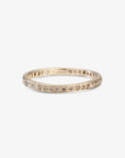 Brown Diamond Eternity Band WG | Magpie Jewellery