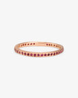 Ruby Eternity Band RG | Magpie Jewellery