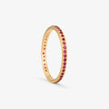 Ruby Eternity Band YG | Magpie Jewellery