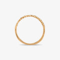 White Diamond Sweet Ten Band YG | Magpie Jewellery