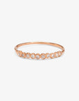 Small White Diamond Sweet Ten Band RG | Magpie Jewellery