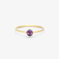 14K Gemstone Wisp Ring - Magpie Jewellery