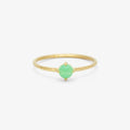 14K Gemstone Wisp Ring - Magpie Jewellery