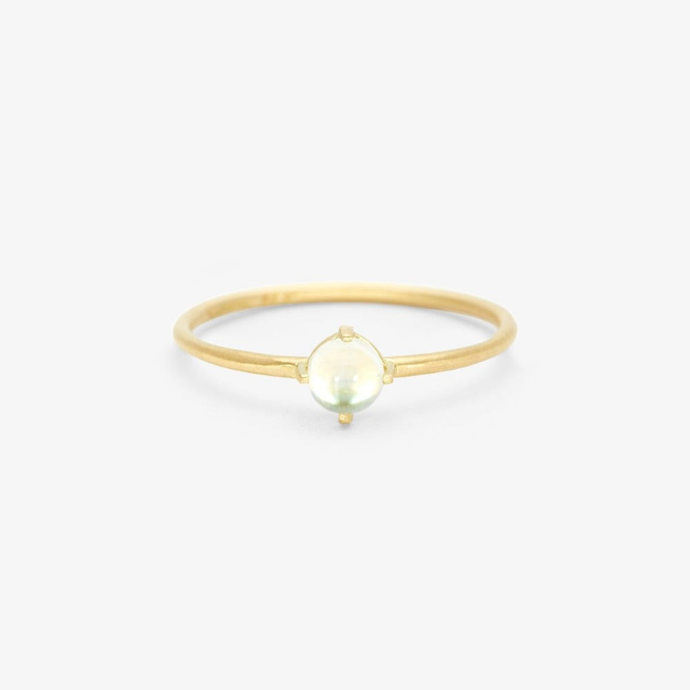 14K Gemstone Wisp Ring - Magpie Jewellery