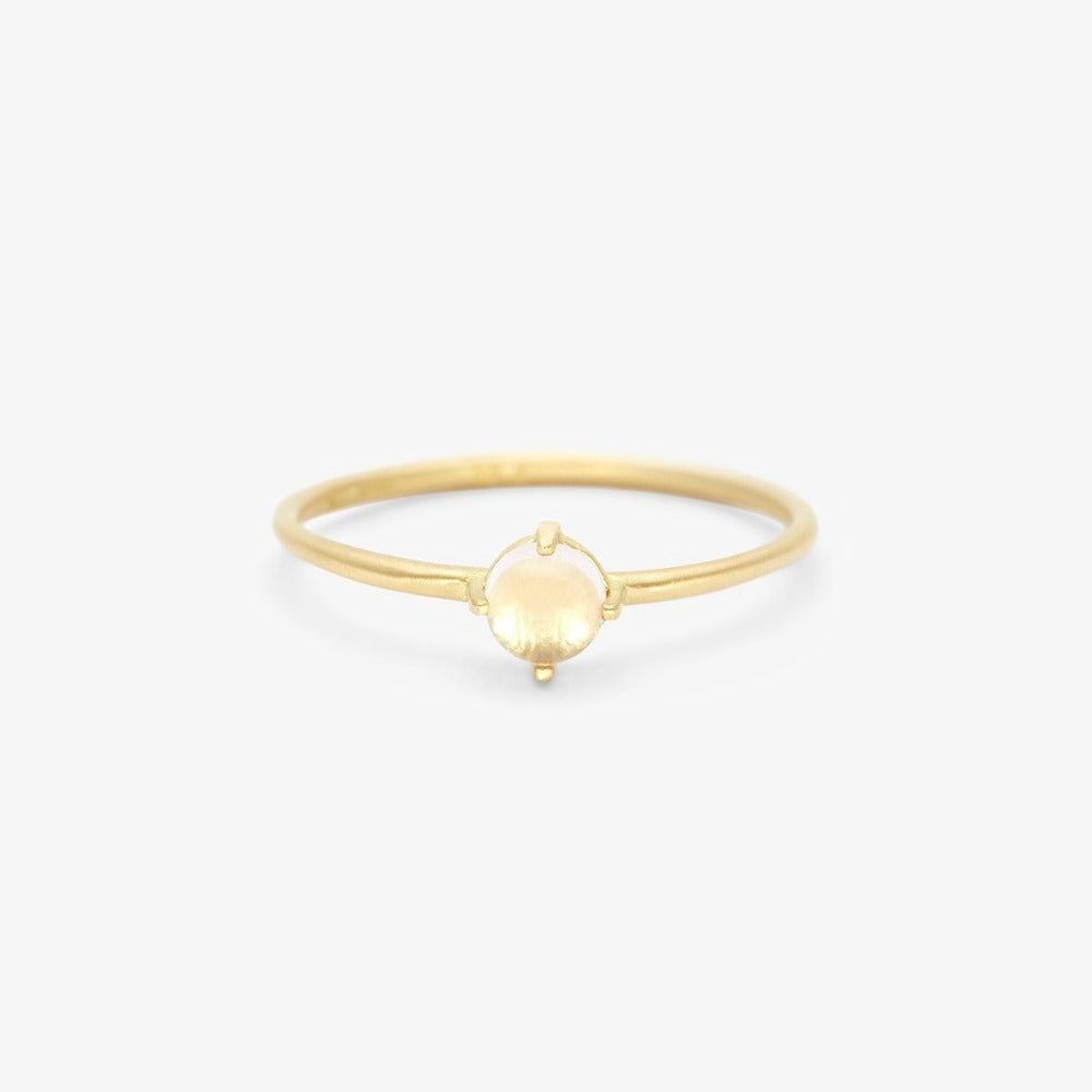 14K Gemstone Wisp Ring - Magpie Jewellery