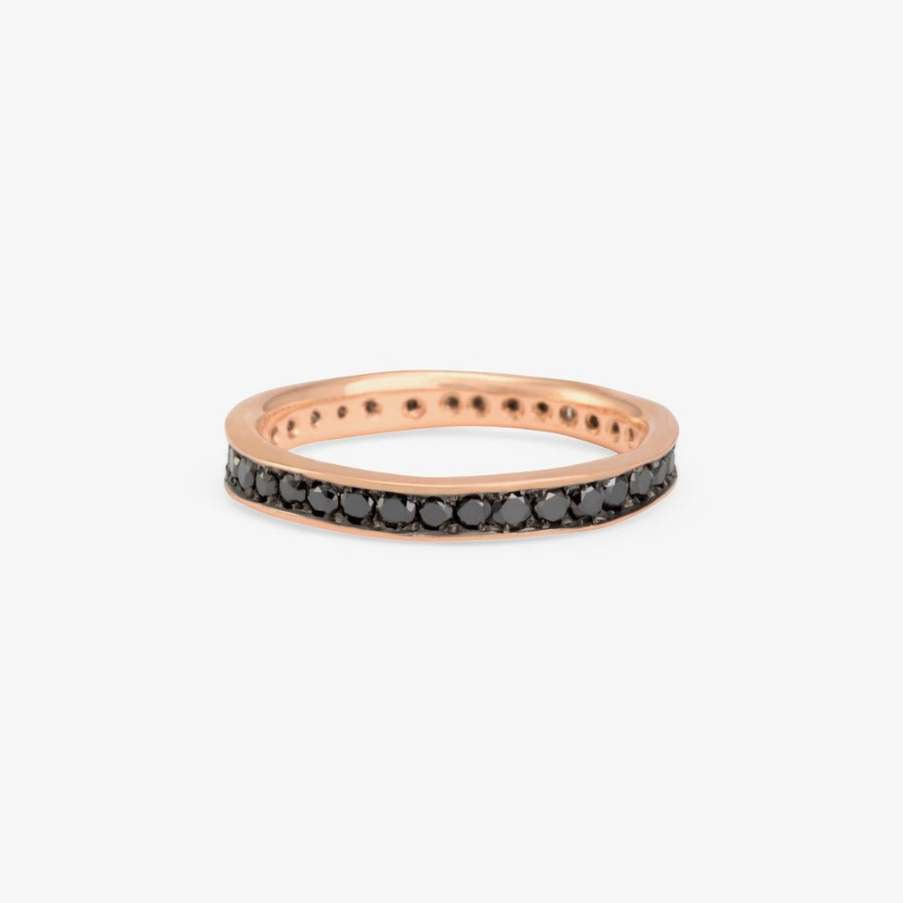 Black Diamond Absolute Band RG | Magpie Jewellery