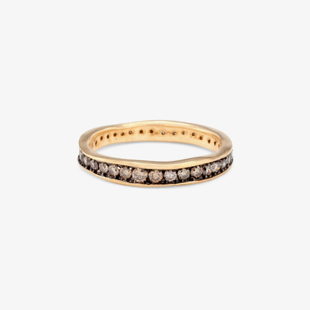 Brown Diamond Absolute Band YG | Magpie Jewellery