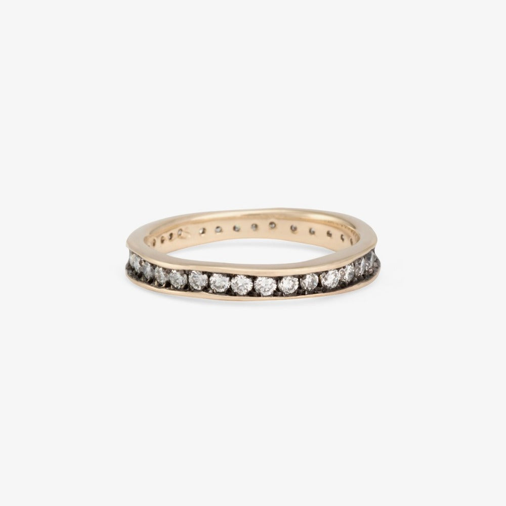 White Diamond Absolute Band WG | Magpie Jewellery