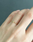 Baby Peridot Birthstone Ring (August) | Magpie Jewellery