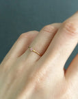 Baby Tourmaline Birthstone Ring (October) | Magpie Jewellery