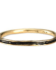 Black Rhodium and Gold Band | Magpie Jewellery