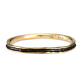 Black Rhodium and Gold Band | Magpie Jewellery