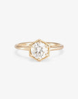 1ct White Diamond Hexagon Ring | Magpie Jewellery 18 White Gold