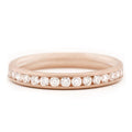 Classic Channel Set Diamond Band - Magpie Jewellery