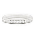 Classic Channel Set Diamond Band - Magpie Jewellery