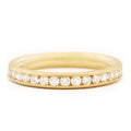Classic Channel Set Diamond Band - Magpie Jewellery