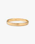 2.3mm Faceted Yellow Gold Band | Magpie Jewellery