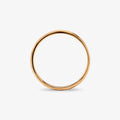 2.3mm Faceted Yellow Gold Band | Magpie Jewellery