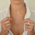 Small Flower Cluster Festival Necklace - Magpie Jewellery