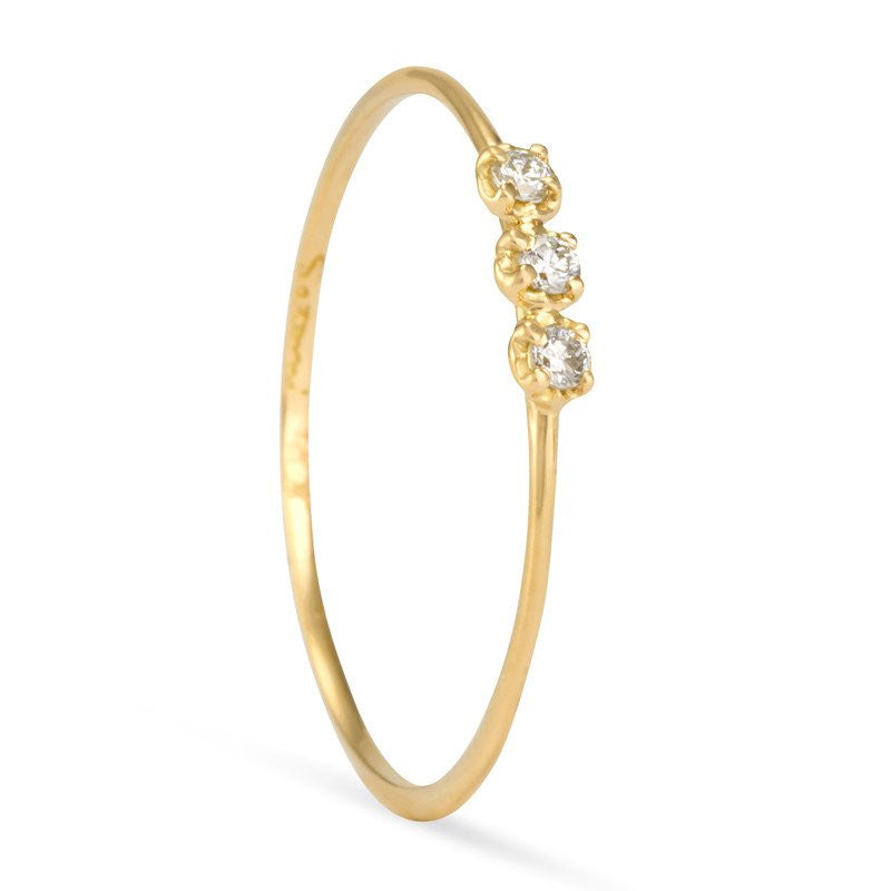 Orion White Diamond Ring | Magpie Jewellery