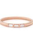 Lively Diamond Baguette Band - Magpie Jewellery