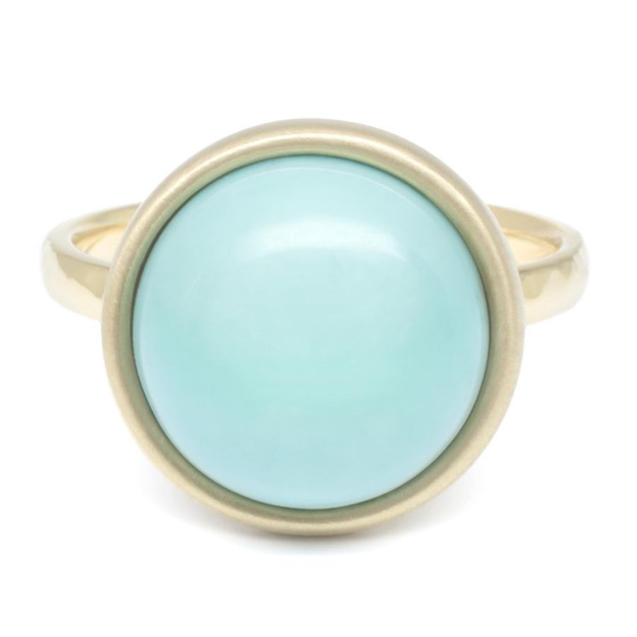 Turquoise Cabochon Ring | Magpie Jewellery