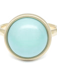 Turquoise Cabochon Ring | Magpie Jewellery