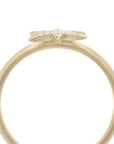 Diamond Pave Star Ring YG | Magpie Jewellery