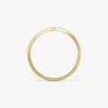 Black Diamond Cresting Band YG | Magpie Jewellery