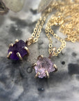 Raw Gemstone Necklace - Magpie Jewellery