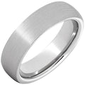 Serinium® Domed Band with Satin Finish 6mm