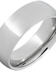 Serinium® Domed Band with Polish Finish - 8mm